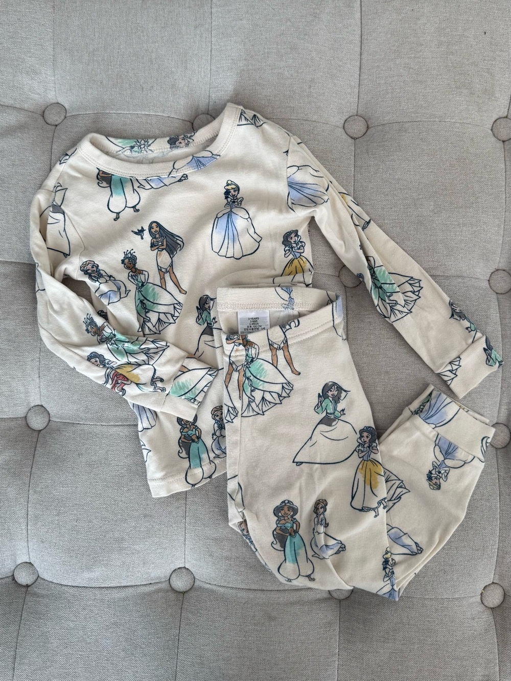 GAP x DISNEY Princess Pajama Set — 3T